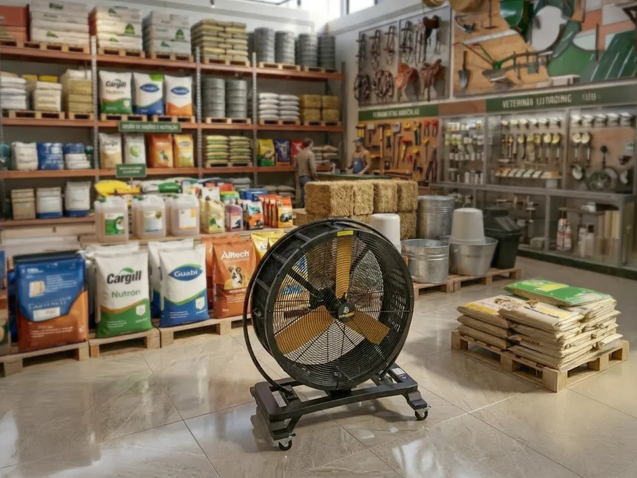 Aplicação de Ventilador Roto 1000